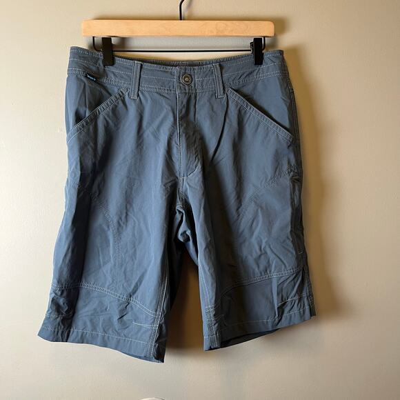 Kuhl Men's Renegade Shorts Size 32 Blue Gorpcore Hiking - Picture 1 of 5